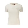 TOMMY HILFIGER T-SHIRT MANICHE CORTE DONNA BIANCO