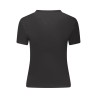 TOMMY HILFIGER T-SHIRT MANICHE CORTE DONNA NERO