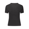 TOMMY HILFIGER T-SHIRT MANICHE CORTE DONNA NERO