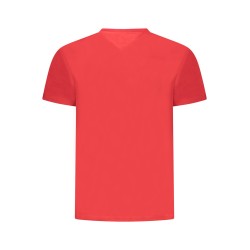 TOMMY HILFIGER T-SHIRT MANICHE CORTE UOMO ROSSO