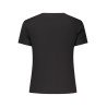 TOMMY HILFIGER T-SHIRT MANICHE CORTE DONNA NERO