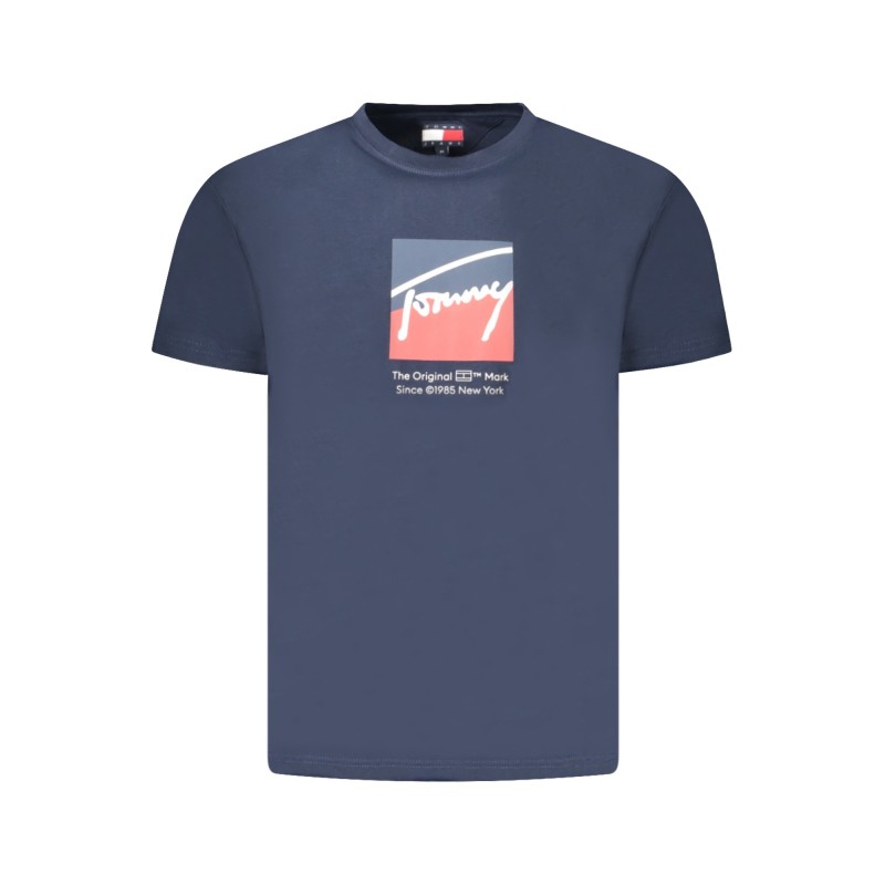 TOMMY HILFIGER T-SHIRT MANICHE CORTE UOMO BLU