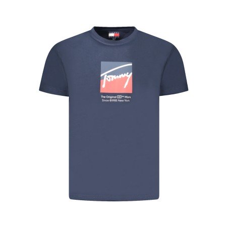 TOMMY HILFIGER T-SHIRT MANICHE CORTE UOMO BLU