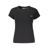 PEPE JEANS T-SHIRT MANICHE CORTE DONNA NERO