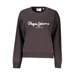 PEPE JEANS FELPA SENZA ZIP DONNA NERO
