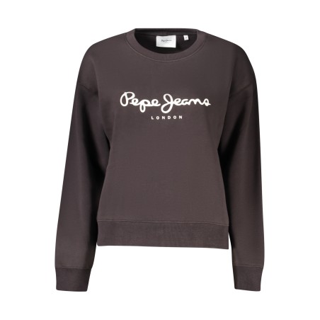 PEPE JEANS FELPA SENZA ZIP DONNA NERO