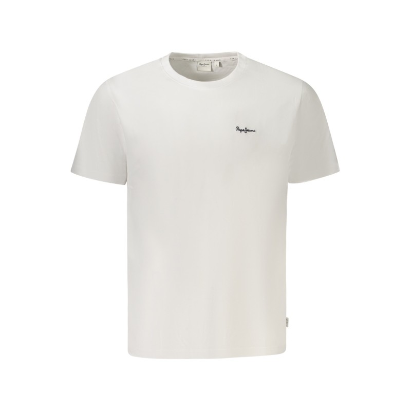 PEPE JEANS T-SHIRT MANICHE CORTE UOMO BIANCO