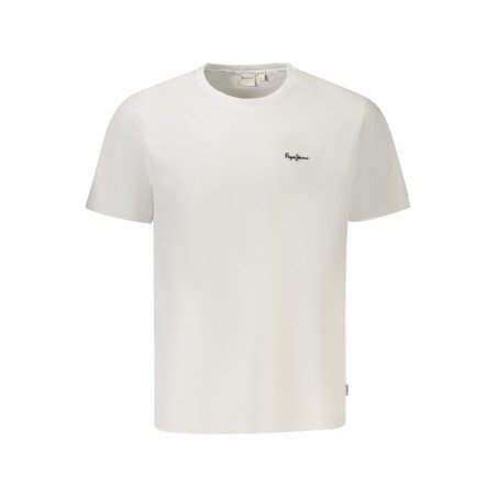 PEPE JEANS T-SHIRT MANICHE CORTE UOMO BIANCO