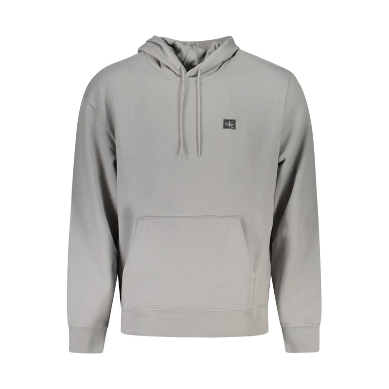 CALVIN KLEIN FELPA SENZA ZIP UOMO GRIGIO