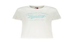TOMMY HILFIGER T-SHIRT MANICHE CORTE DONNA BIANCO