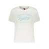TOMMY HILFIGER T-SHIRT MANICHE CORTE DONNA BIANCO
