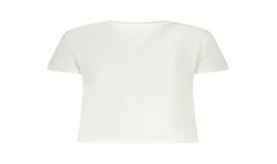 TOMMY HILFIGER T-SHIRT MANICHE CORTE DONNA BIANCO