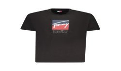 TOMMY HILFIGER T-SHIRT MANICHE CORTE UOMO NERO