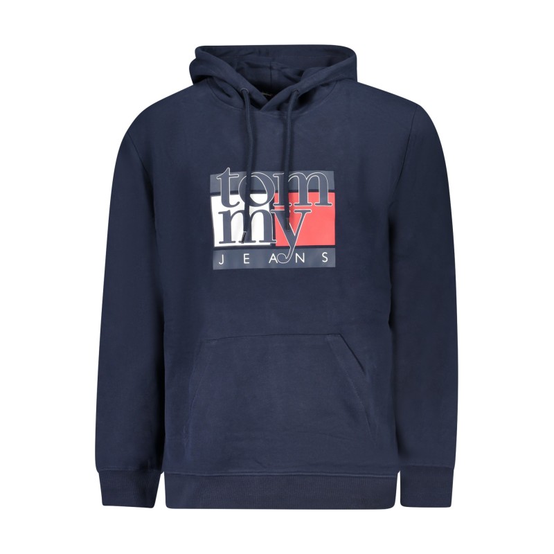 TOMMY HILFIGER FELPA SENZA ZIP UOMO BLU