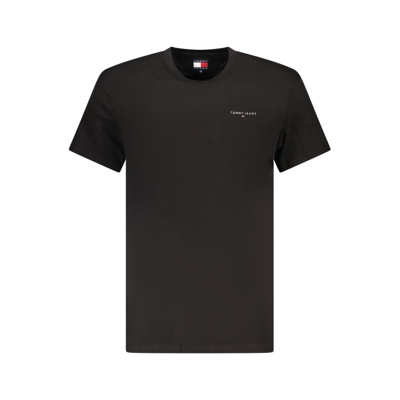 TOMMY HILFIGER T-SHIRT MANICHE CORTE UOMO NERO