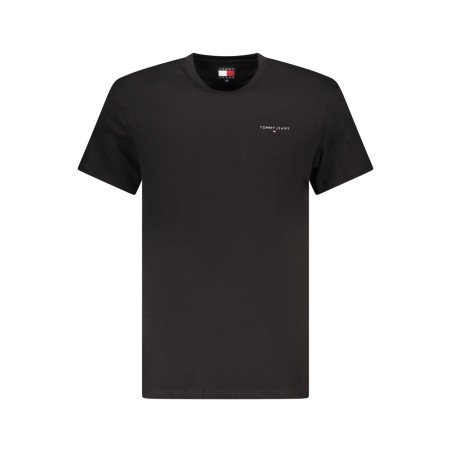 TOMMY HILFIGER T-SHIRT MANICHE CORTE UOMO NERO