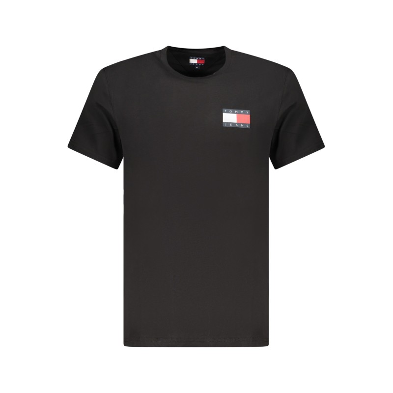 TOMMY HILFIGER T-SHIRT MANICHE CORTE UOMO NERO