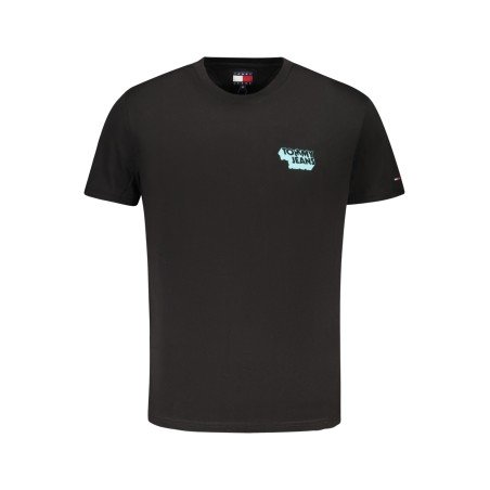TOMMY HILFIGER T-SHIRT MANICHE CORTE UOMO NERO