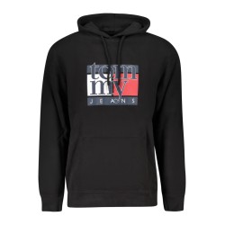 TOMMY HILFIGER FELPA SENZA ZIP UOMO NERO