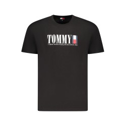 TOMMY HILFIGER T-SHIRT MANICHE CORTE UOMO NERO