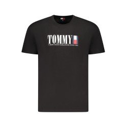 TOMMY HILFIGER T-SHIRT MANICHE CORTE UOMO NERO