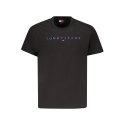 TOMMY HILFIGER T-SHIRT MANICHE CORTE UOMO NERO