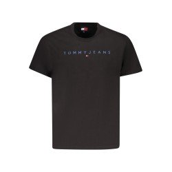 TOMMY HILFIGER T-SHIRT MANICHE CORTE UOMO NERO