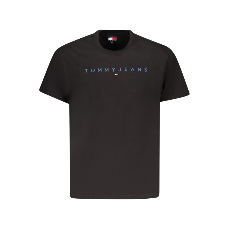 TOMMY HILFIGER T-SHIRT MANICHE CORTE UOMO NERO