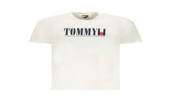TOMMY HILFIGER T-SHIRT MANICHE CORTE UOMO BIANCO