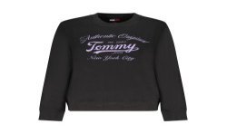 TOMMY HILFIGER FELPA SENZA ZIP DONNA NERO
