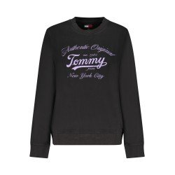 TOMMY HILFIGER FELPA SENZA ZIP DONNA NERO