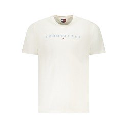 TOMMY HILFIGER T-SHIRT MANICHE CORTE UOMO BIANCO
