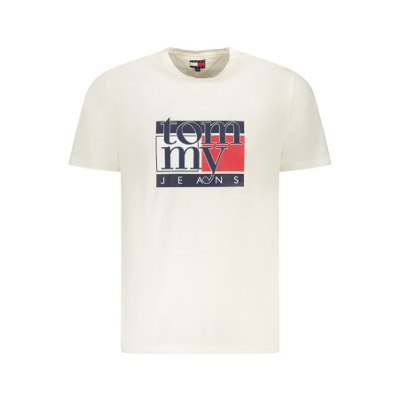 TOMMY HILFIGER T-SHIRT MANICHE CORTE UOMO BIANCO