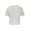 GUESS JEANS T-SHIRT MANICHE CORTE DONNA BIANCO