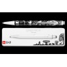 Stylo bille 849™ Totally Swiss - Papier découpé avec étui slimpack