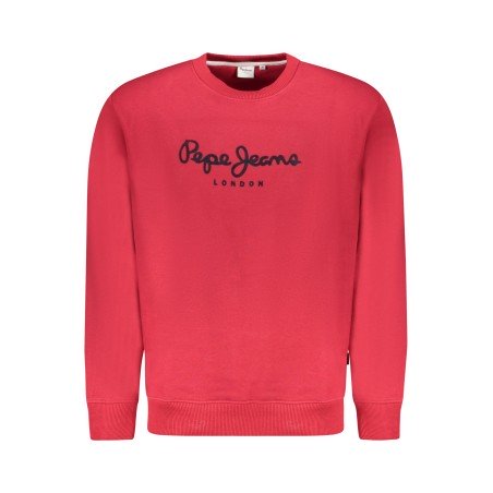 PEPE JEANS FELPA SENZA ZIP UOMO ROSSO