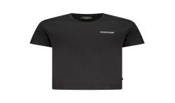 GUESS JEANS T-SHIRT MANICHE CORTE UOMO NERO