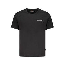 GUESS JEANS T-SHIRT MANICHE CORTE UOMO NERO