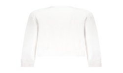 GUESS JEANS FELPA SENZA ZIP DONNA BIANCO