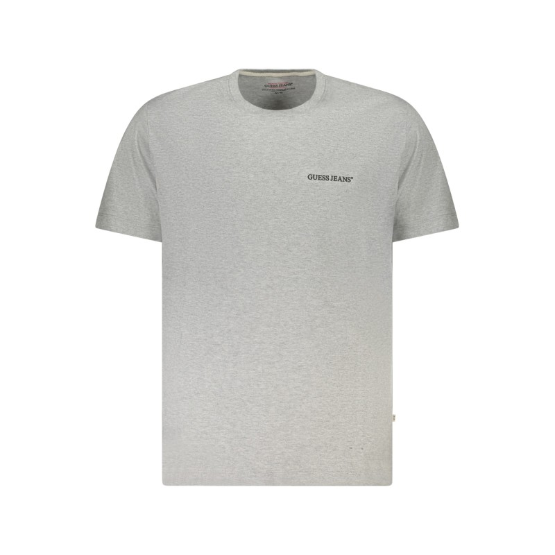 GUESS JEANS T-SHIRT MANICHE CORTE UOMO GRIGIO