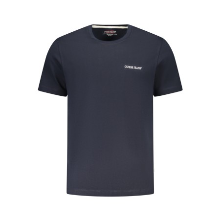 GUESS JEANS T-SHIRT MANICHE CORTE UOMO BLU
