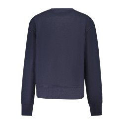 GUESS JEANS FELPA SENZA ZIP DONNA BLU