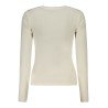 GUESS JEANS T-SHIRT MANICHE LUNGHE DONNA BIANCO
