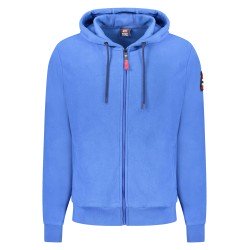 NORWAY 1963 FELPA CON ZIP UOMO BLU