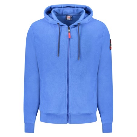 NORWAY 1963 FELPA CON ZIP UOMO BLU