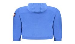 NORWAY 1963 FELPA CON ZIP UOMO BLU