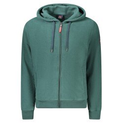 NORWAY 1963 FELPA CON ZIP UOMO VERDE