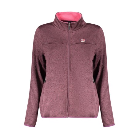 NORWAY 1963 FELPA CON ZIP DONNA VIOLA