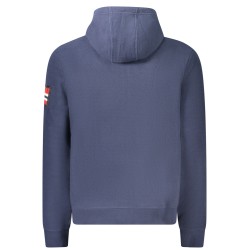 NORWAY 1963 FELPA CON ZIP UOMO BLU