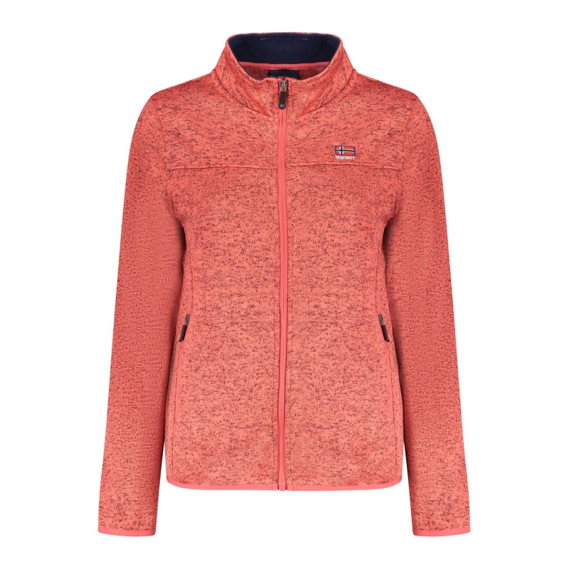 NORWAY 1963 FELPA CON ZIP DONNA ROSA